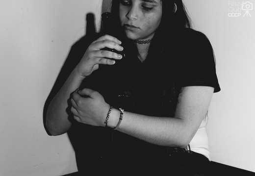 El ímpetu de la botella.